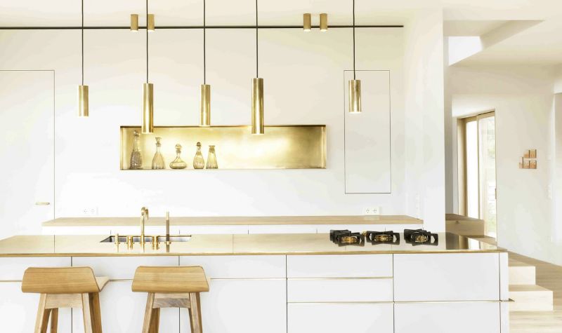 Apply Metal Finishes - Kitchen Renovation designs