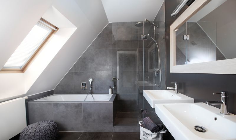 Attic Bathroom Design - Trendy Bathroom Designs