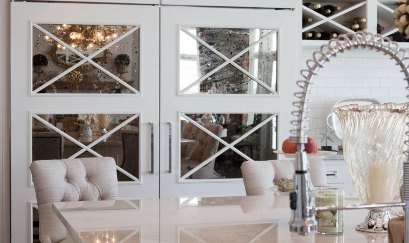 Bring In The Mirrors - Kitchen Design ideas