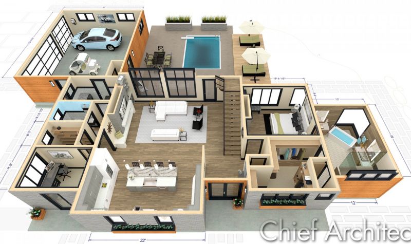 Chief Architect Home Designer Suite - Home Design Software Tools