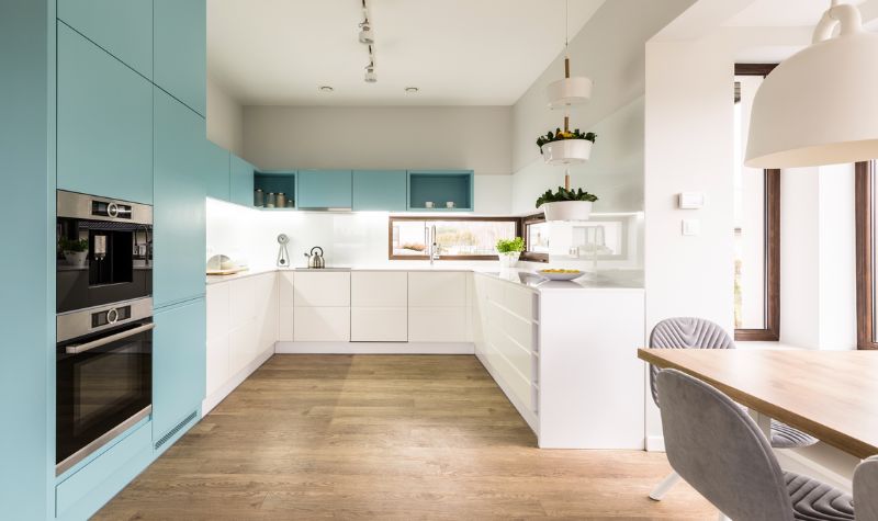 Colorful Kitchen Cabinets - Kitchen Renovation Trends