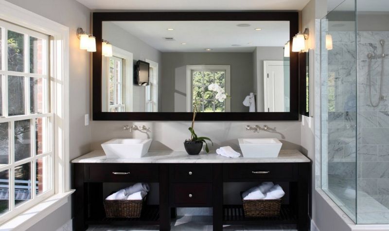 Double Vessel Vanity - Modern Bathroom Vanity