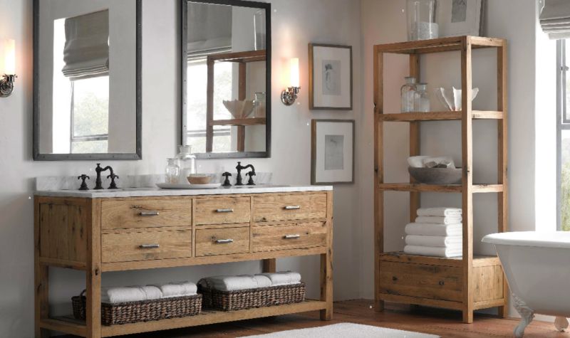 Incorporate Rustic Touches - Bathroom Remodeling Ideas