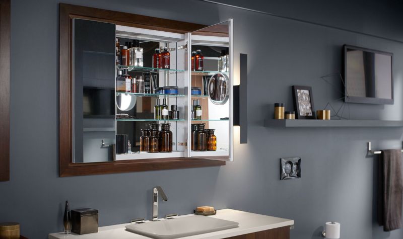 Infuse A Medicine Cabinet - Bathroom Renovation Trends