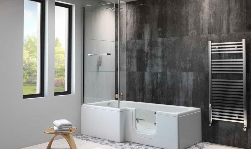 Install Walk-in Shower - Trendy Bathroom Designs