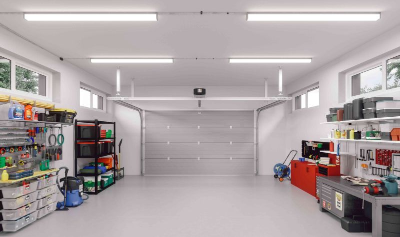 Lighting Features - Garage Renovation Designs