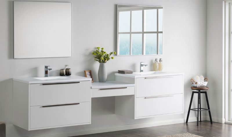 Minimalist Floating Vanity - Bathroom Vanity ideas