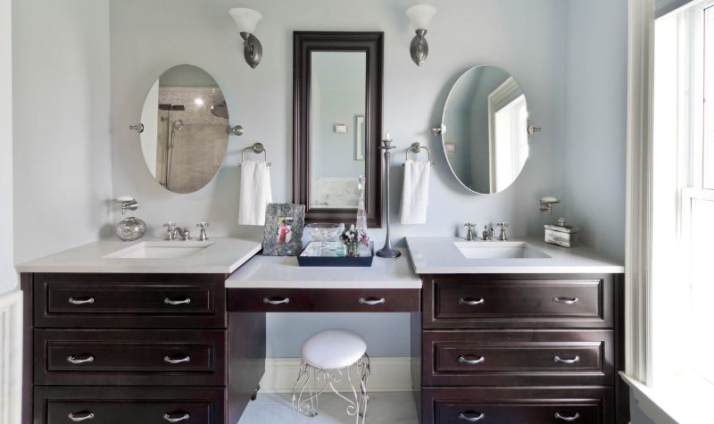 Offer A Stool - Bathroom Vanity