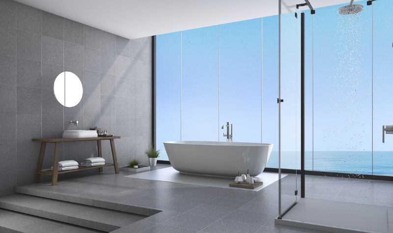 Open Plan Bathroom - Bathroom Renovations