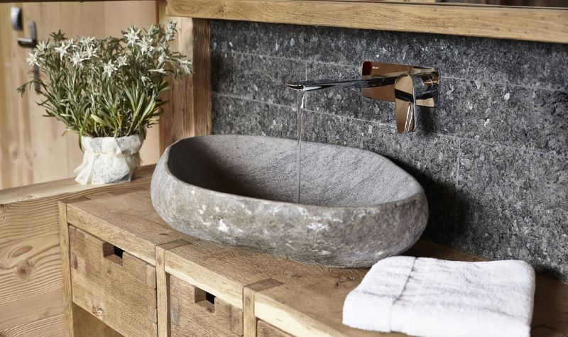Place A Stone Sink - Bathroom Remodeling Ideas