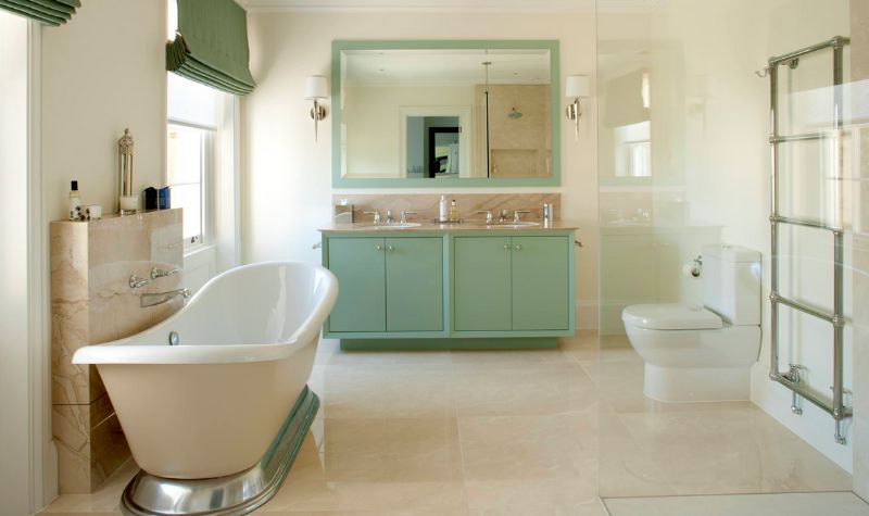 Soft Colors For Accessories - Bathroom Renovation Ideas