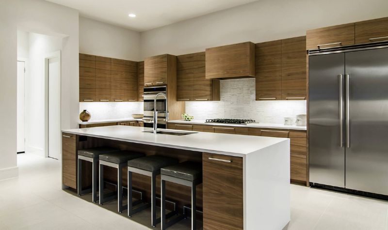 Soft Textures & Earthy Neutrals - Kitchen Design Trends