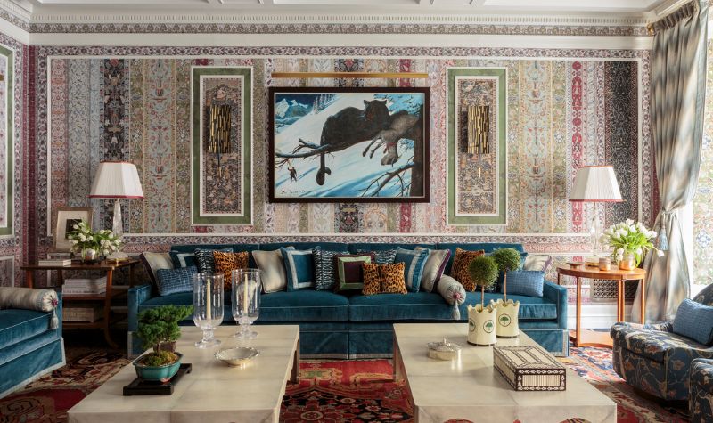Bold Statements in Maximalist Interiors