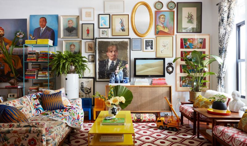 Don’t Forget Wall Art in Maximalist design spaces