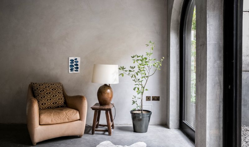 Greenery in Wabi Sabi Design