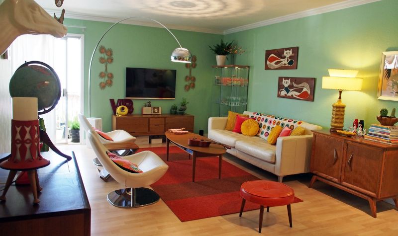 Retro Interior Design Idea