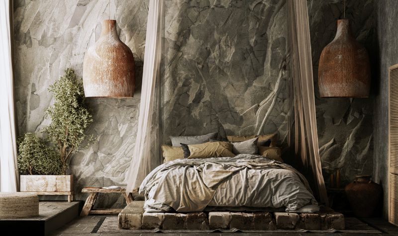 Textures in Wabi Sabi Interior Design