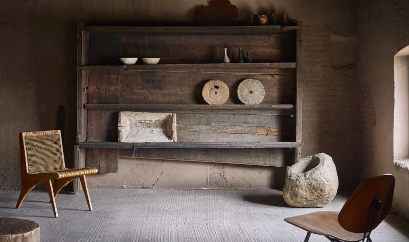 Vintage Decor Items in Wabi Sabi Design